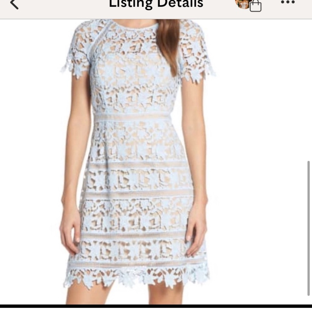 Eliza J crochet overlay